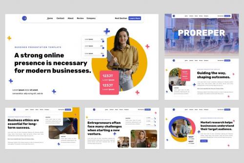 Proreper - Business Plan Powerpoint Template