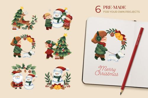 Christmas Graphics & Illustrations Pack