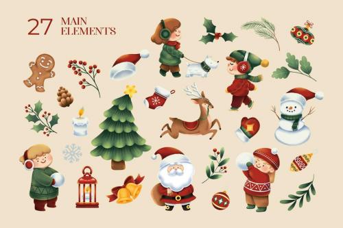 Christmas Graphics & Illustrations Pack