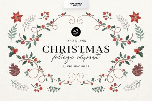 Christmas Foliage Graphic Pack