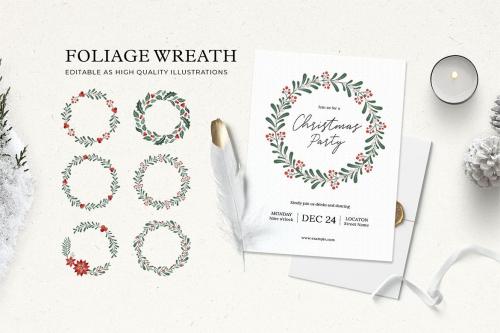 Christmas Foliage Graphic Pack