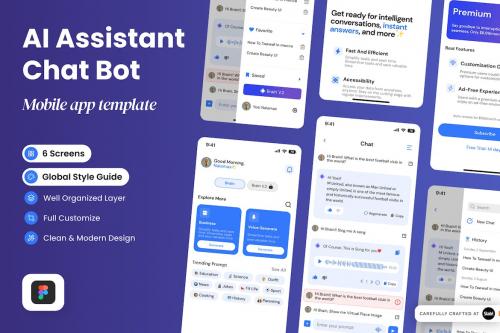 Brain - AI Assistant Chat Bot Mobile App