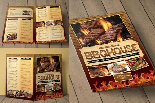 BBQ / Steak Menu Bifold