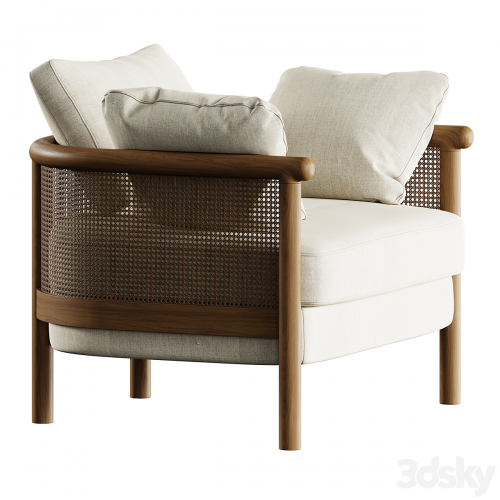 Sydney Cane Armchair by Soho Home