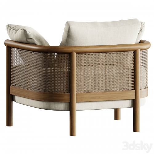 Sydney Cane Armchair by Soho Home