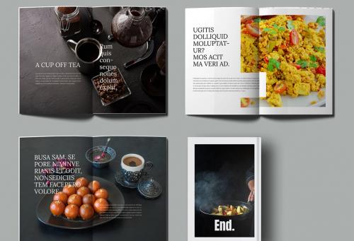 Food Magazine Template