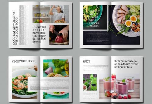 Food Magazine Template