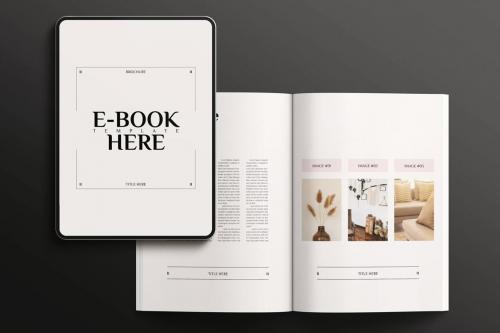 E-Book Brochure Template