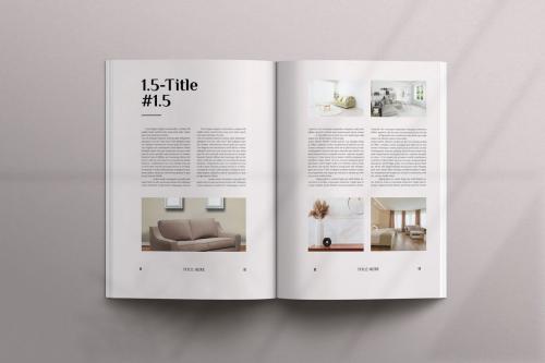 E-Book Brochure Template