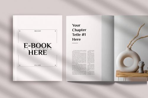 E-Book Brochure Template