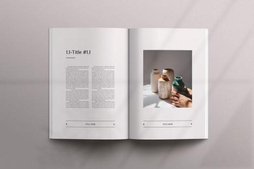 E-Book Brochure Template