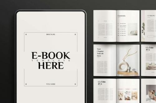 E-Book Brochure Template