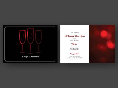 Minimalist Event Invitation Layout - 295910850