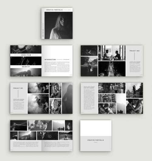 Minimal Portfolio Layout - 295954369