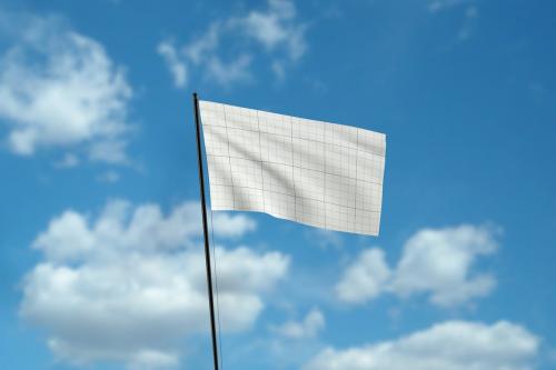 Photorealistic Flag Mockup