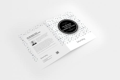 Minimal A4 / A5 Bifold Brochure