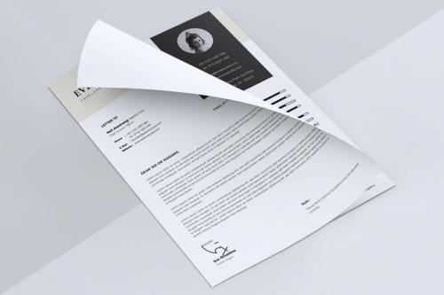 Minimalist CV Resume Vol. 18