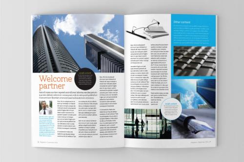 BUSSINESS - Design Magazine Template