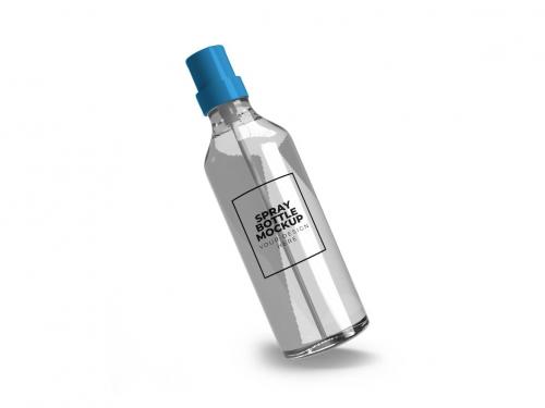 Spray Bottle Mockup Set