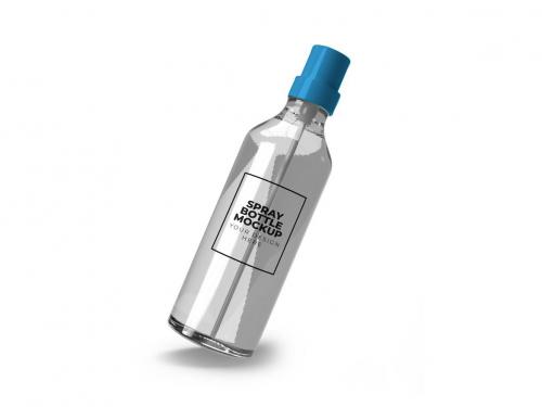 Spray Bottle Mockup Set