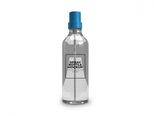 Spray Bottle Mockup Set