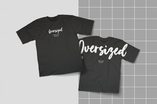 Oversized T-Shirt Mockup