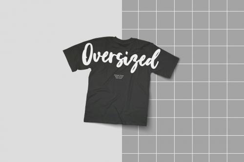 Oversized T-Shirt Mockup