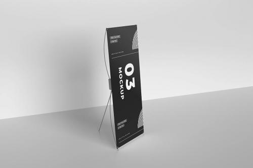 X Banner Mockup