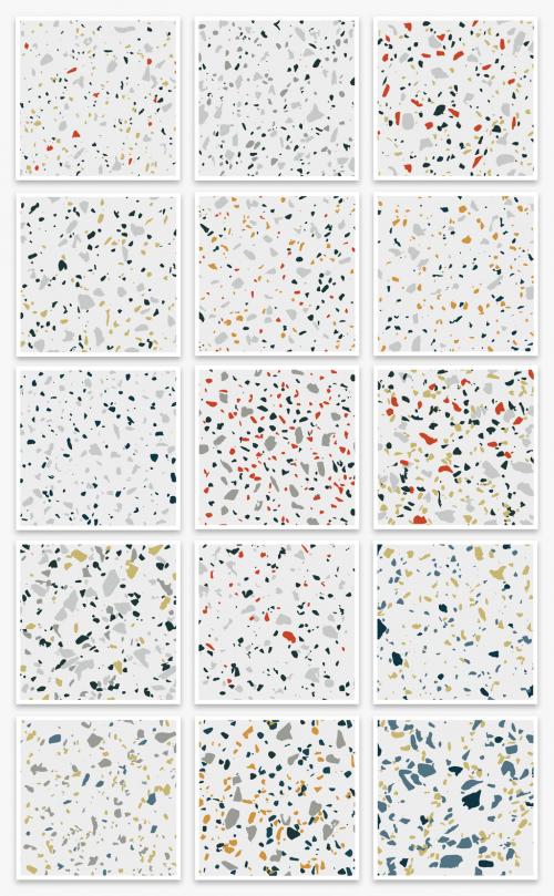 Multicolored Terrazzo Patterns - 296814212