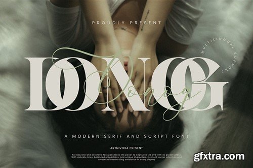 Donog - Modern Serif and Script Font LVCATWQ