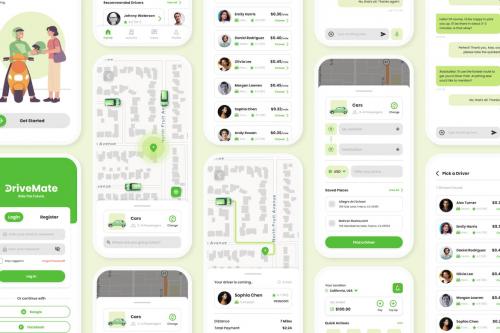 DriveMate - Driver Booking Mobile App