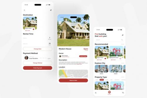 DreamCove - Home Rental Mobile App