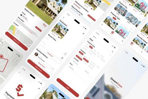 DreamCove - Home Rental Mobile App