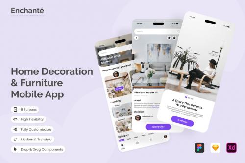 Enchanté - Home Decoration and Furniture Mobile