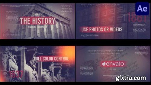 Videohive The Cinematic History Slideshow for After Effects 49457137