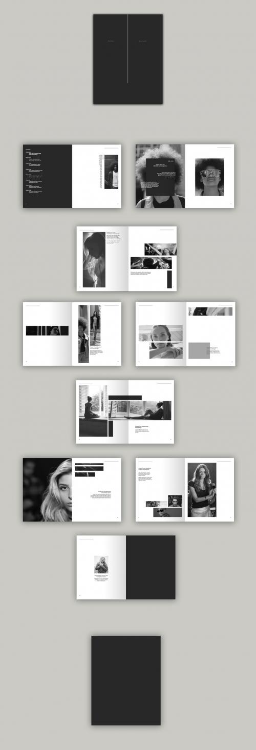 Gray Portfolio Layout - 297634785