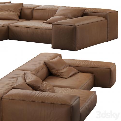 Extrasoft Sofa by Living Divani Comp 1