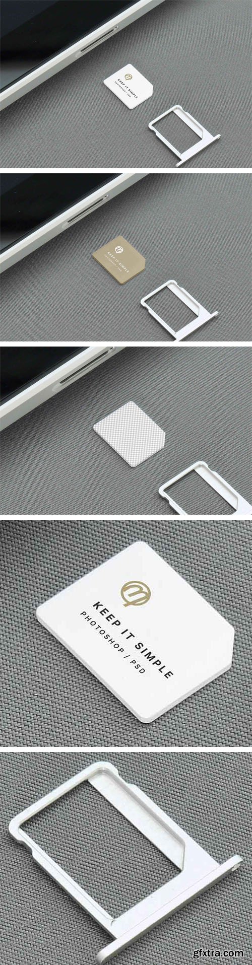 SIM Card PSD Mockup Template