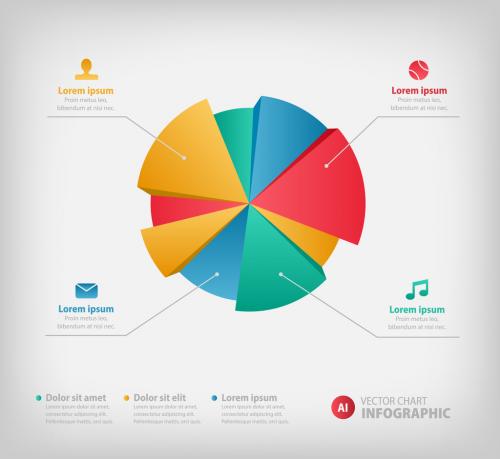 Pie Chart Infographic - 299800298