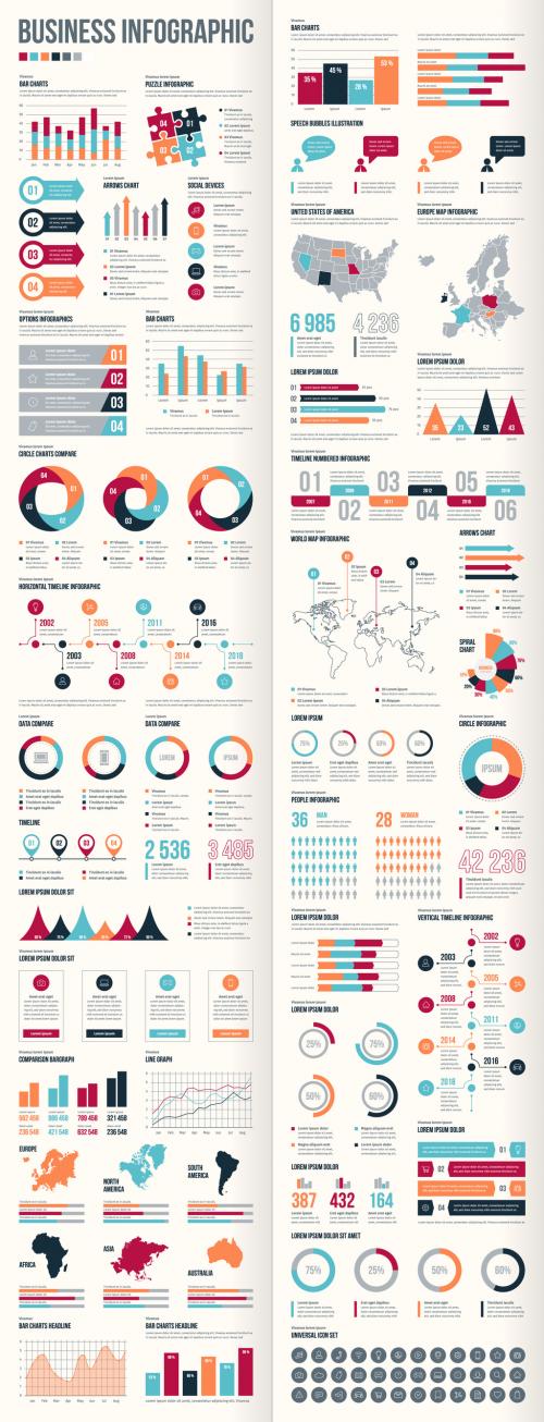 Business Infographic Set - 300708488