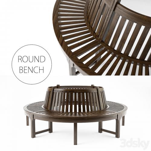 Round bench / Round bench