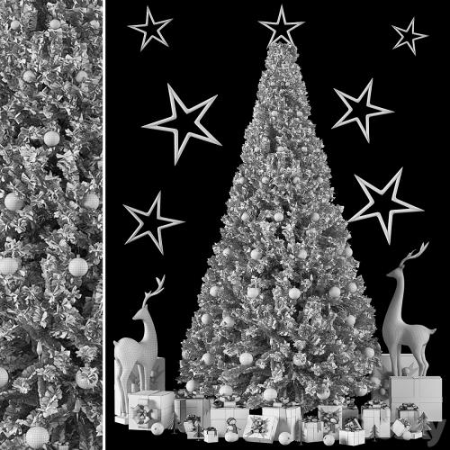 Christmas Tree 01 for Vray