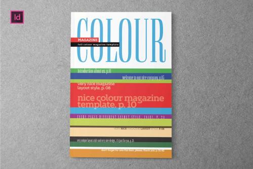 COLOUR - Magazine Template