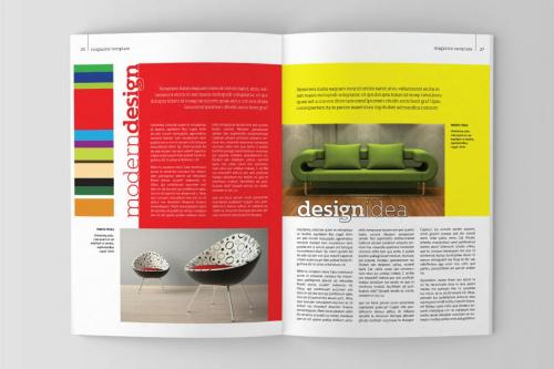 COLOUR - Magazine Template