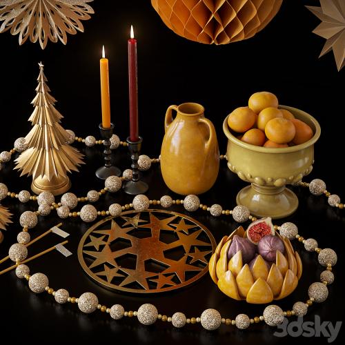 Christmas decorative set