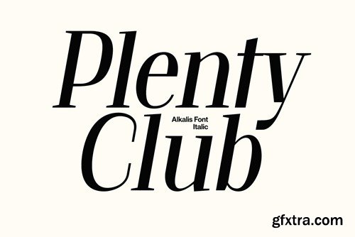 Alkalis – Modern Elegant Serif LYVR6LC