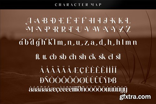 Raligosh Mendophelia Modern Font Duo NGB23A7