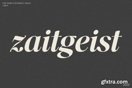 The New Elegance Serif 6H72W5N