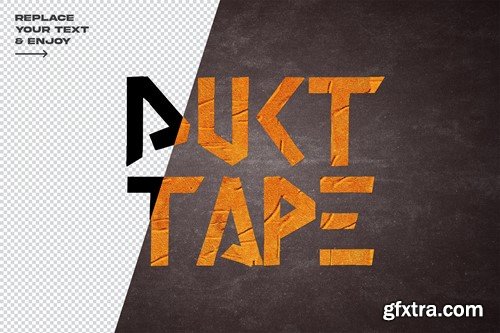 Duct Tape Text Effect Layer Style NEE9PAL