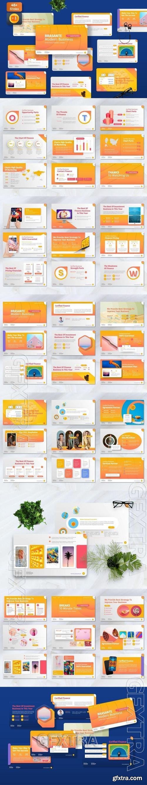 Brasante - Cerified Powerpoint Templates HC6G46L